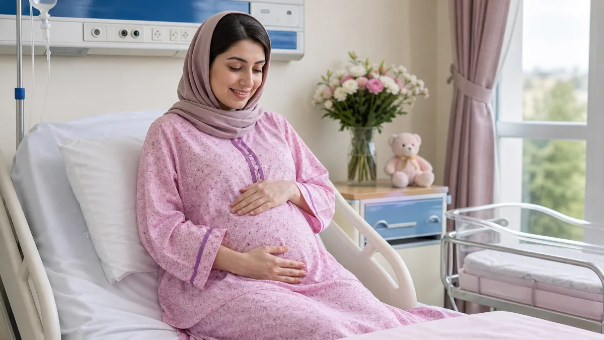 آزادی حرکت با خرید لباس بیمارستانی زایمان