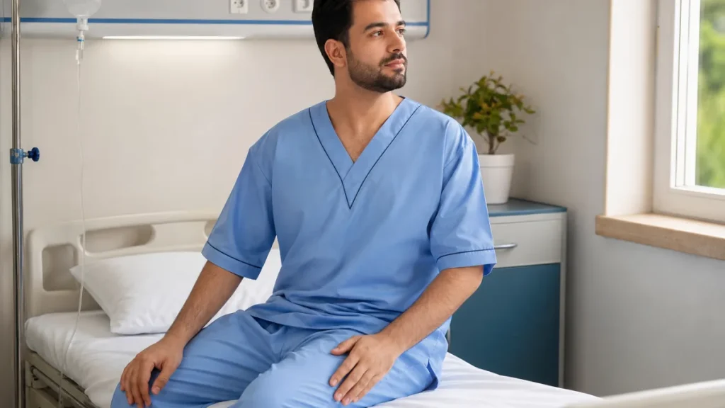 دوام و شست‌وشوی لباس بیمار تترون