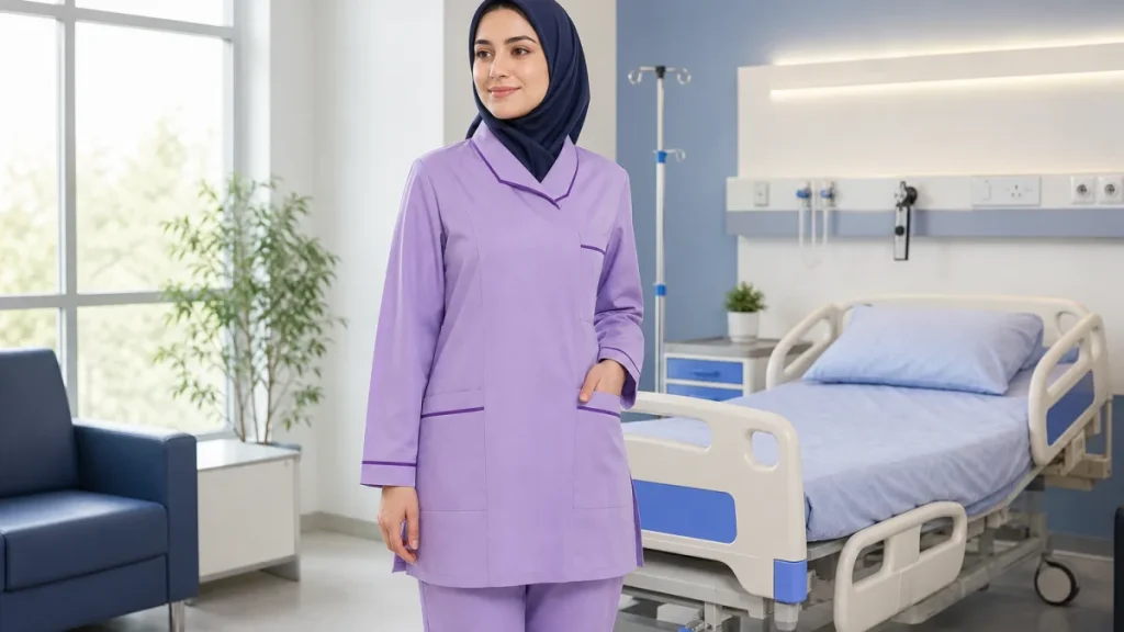 لباس بیمارستانی زنانه تترون یا فلامنت؟