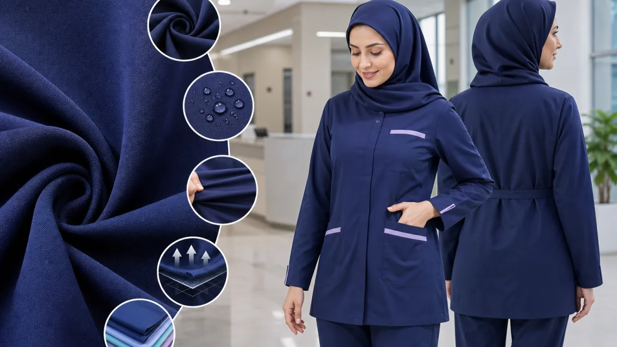 لباس بیمارستانی زنانه تترون یا فلامنت؟