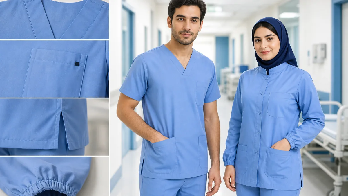 تترون مناسب لباس بیمار با طراحی ماندگار