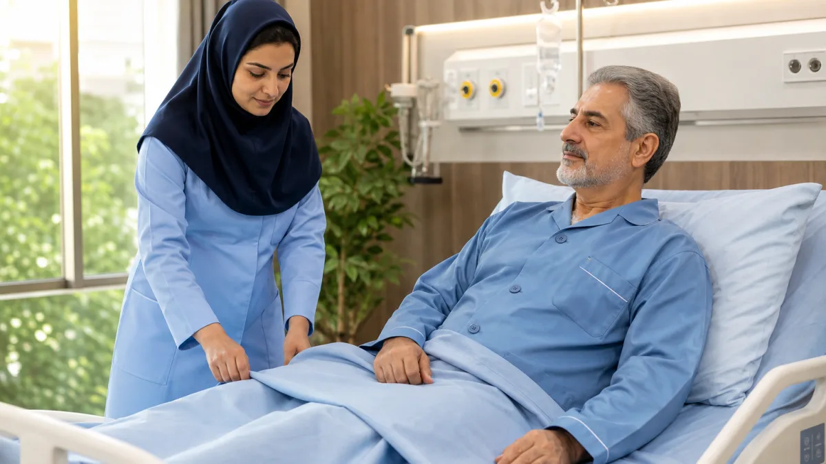 انتخاب اقتصادی با قیمت لباس بیمار پارچه ای