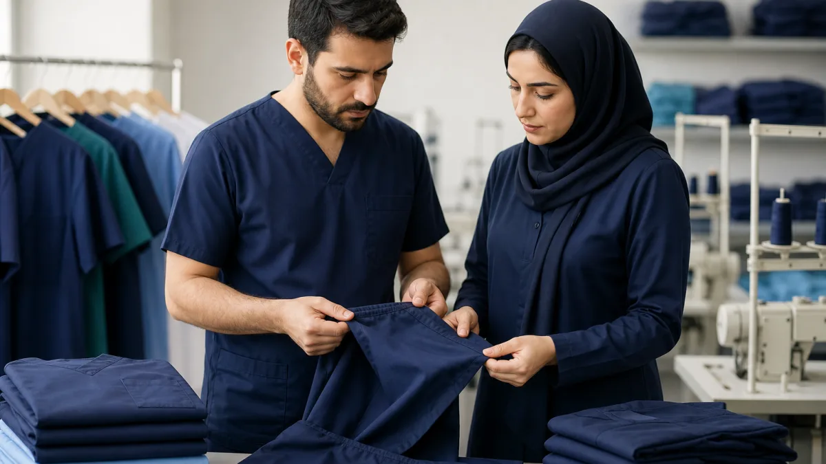 پوشش بیمارستانی دوخت مقاوم با قیمت عمده